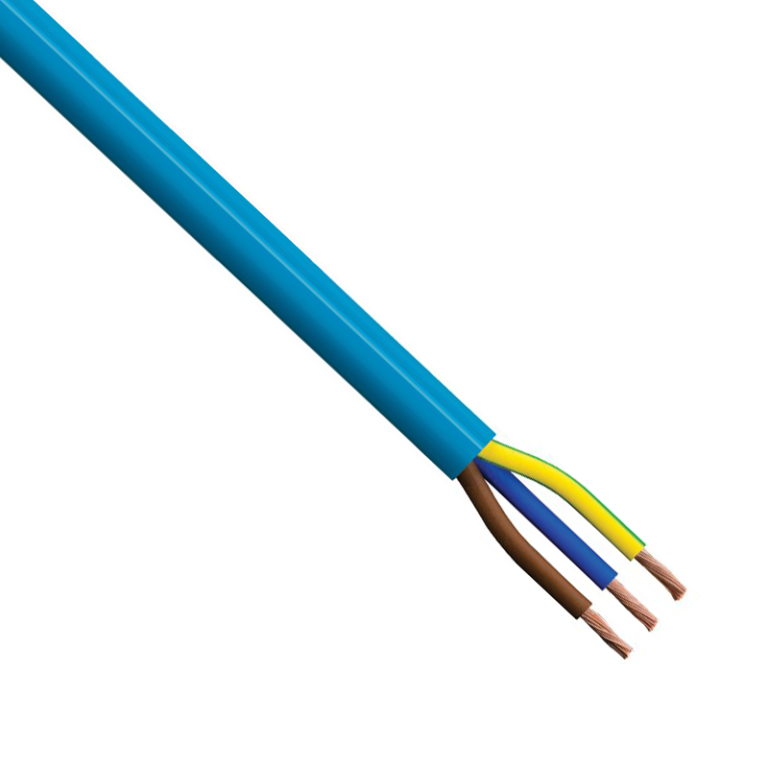 3 Core Blue Arctic Outdoor Cable - 1.5mm x 10 Metres