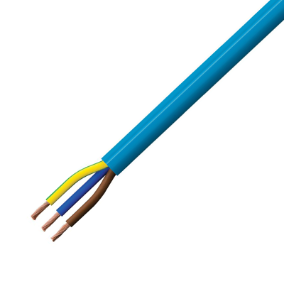 3 Core Blue Arctic Outdoor Cable - 2.5mm x 10 Metres Left