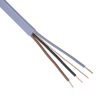 3 Core Blue Standard Earth Cable - 1.0mm x 10 Metres