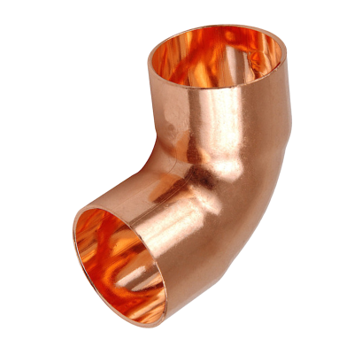 Copper End Feed 90° Elbow - 8mm Left Side