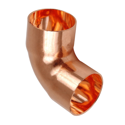 Copper End Feed 90° Elbow - 8mm Right Side