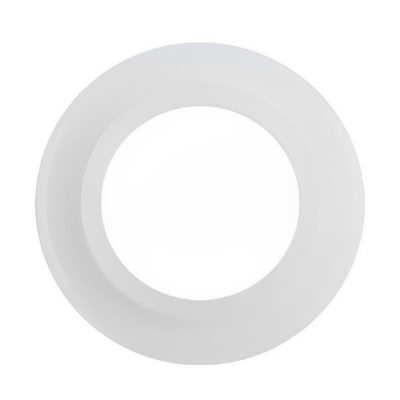 Bath Waste Plastic White Washer - 1 1/2