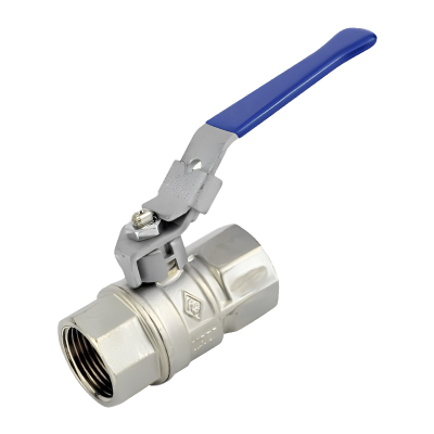 Blue Handle Lever Ball Valve - 1 1:4 BSP Left