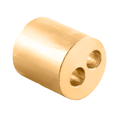 Brass 2 Way Bullet Manifold - 22mm x 10mm