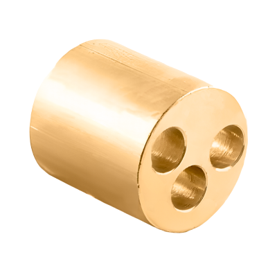 Brass 3 Way Bullet Manifold - 22mm x 10mm