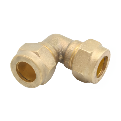 Brass Compression Equal Elbow - 10mm