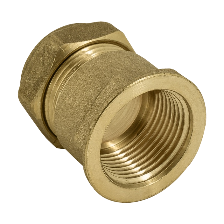 Brass Compression Female Adapter - 10mm x 1:2 BSP