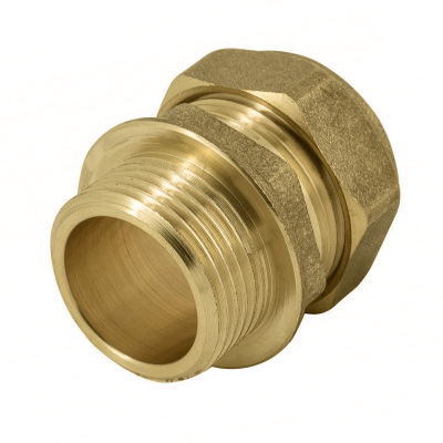 Brass Compression Male Adapter - 10mm x 1:2 BSP Left