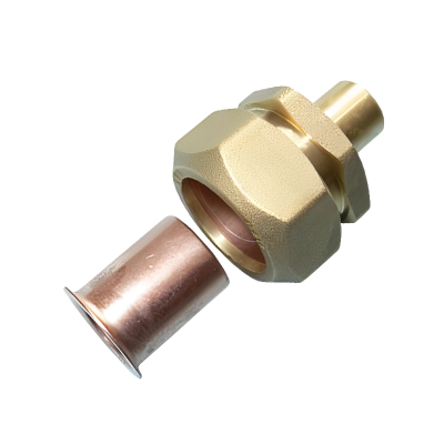 Brass DZR Adapter for MDPE - 15mm x 20mm Left