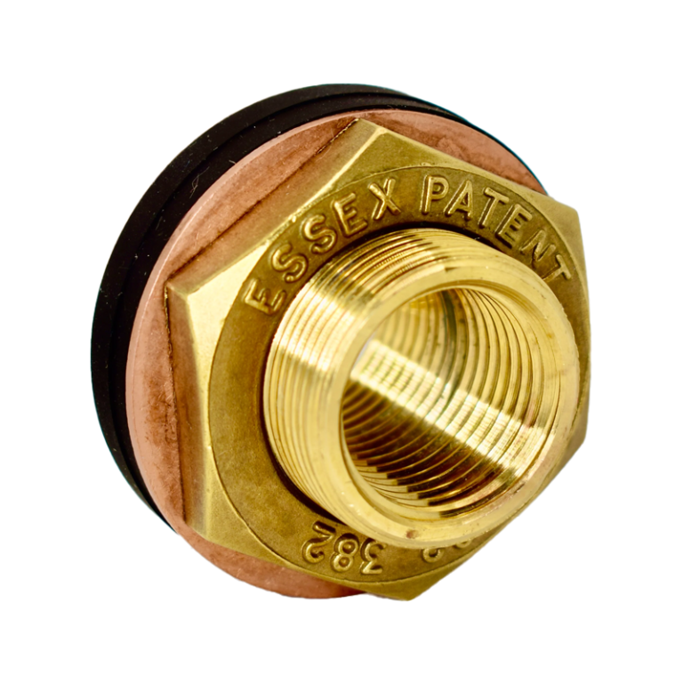 Brass E1_R Flat Surfaces Flange - 1_2_ BSP