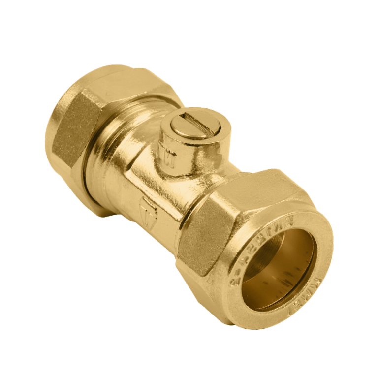 Brass Economy Isolation Valve - 15mm