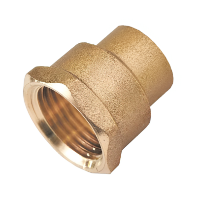 Brass End Feed Female Adaptor - 15mm x 1/2 BSP Left