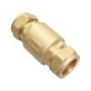 Brass Full Flow Spring Check Valve - 15mm