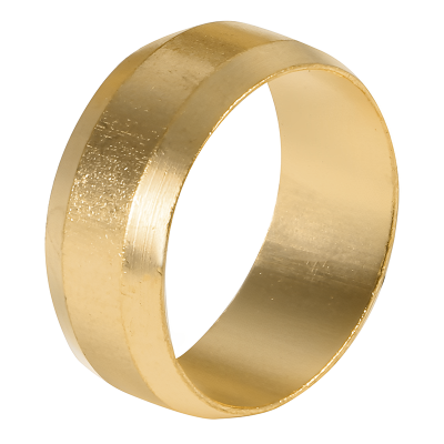 Brass Imperial Compression Ring Olive - 1 1:2