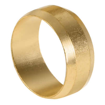 Brass Imperial Compression Ring Olive - 1 1:4 Left