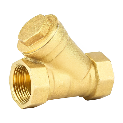 Brass In-Line Y Strainer - 1 BSP Left