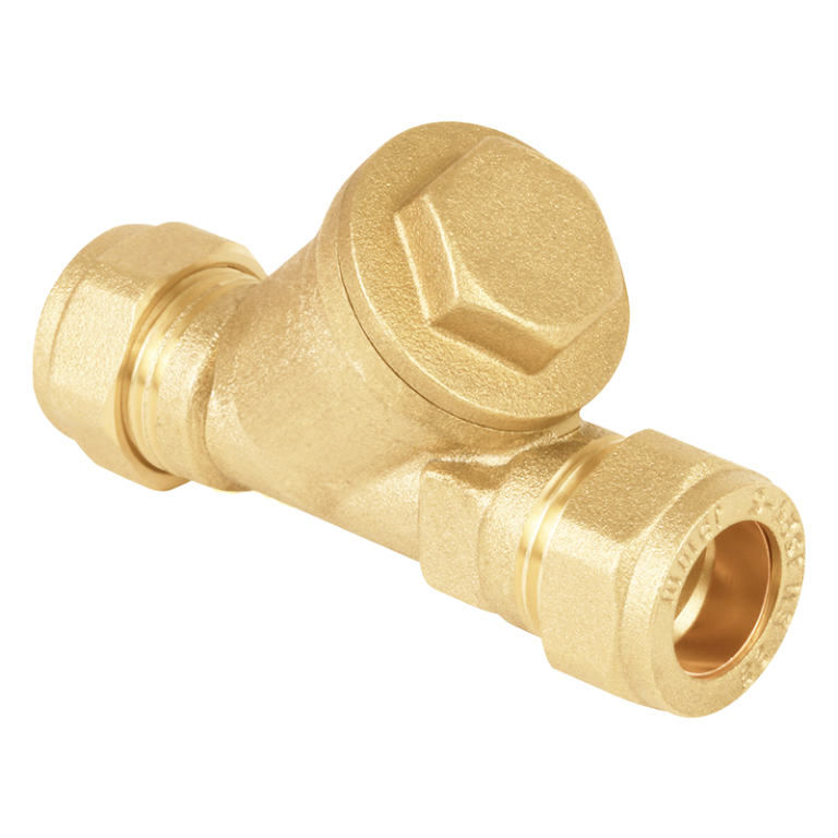 Brass In-Line Y Strainer - 15mm