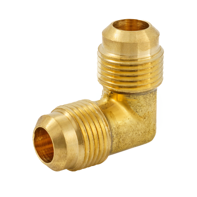 Brass Male Flare Elbow Adaptor - 10mm Left