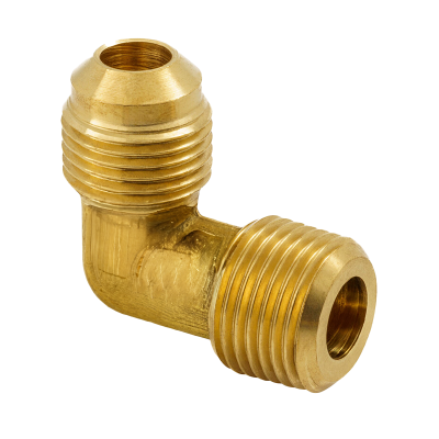 Brass Male Flare Elbow Adaptor - 10mm x 1:4 BSP