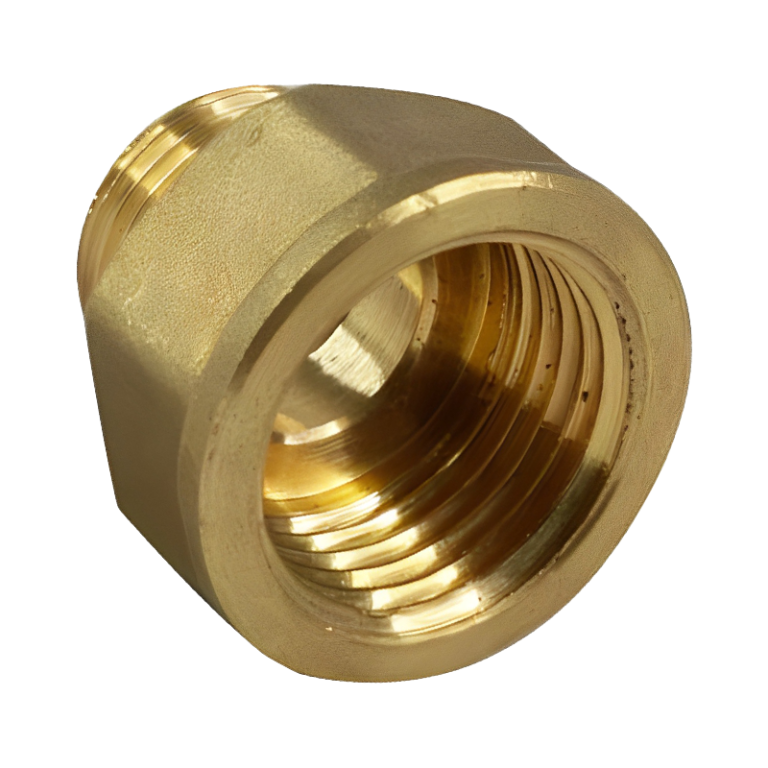 Brass Reducing Coupling - 3:4 BPS x 1:2 BSP