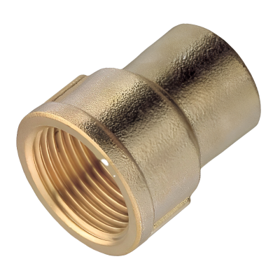 Brass Reducing Socket - 1 1:2 x 1 1:4 BSP Left