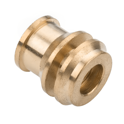 Brass Single Part Compression Reducer - 15mm x 10mm