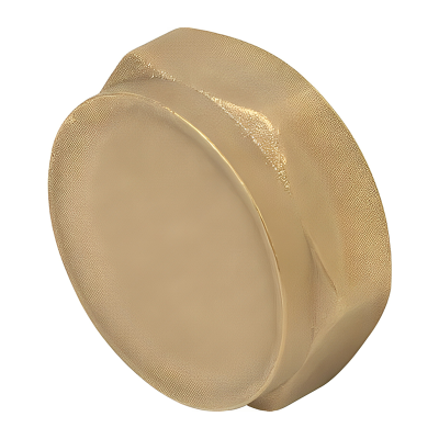 Brass Threaded Cap - 1 1:4 BSP Left