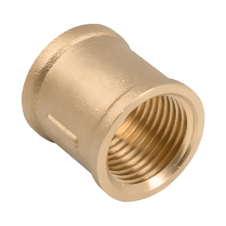 Brass Threaded Equal Socket - 1 1:2 BSP