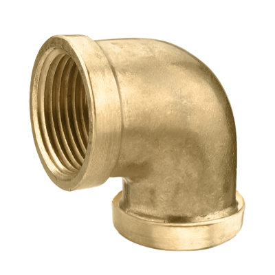 Brass Threaded Female Elbow - 1 1:2 BSP Left