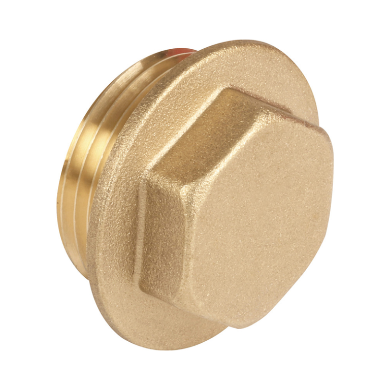 Brass Threaded Flanged Plug - 1 1:2 BSP