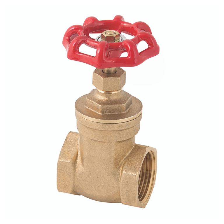 Brass Threaded Gate Valve - 1 1:2 BSP