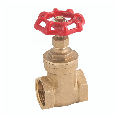 Brass Threaded Gate Valve - 1:2 BSP Left