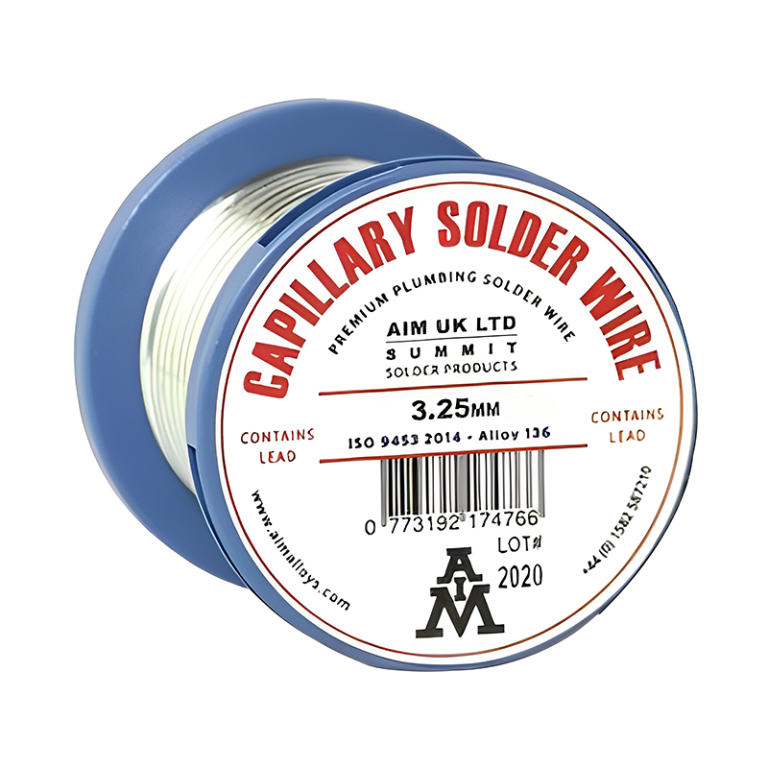 Capillary Premium Plumbing Lead Solder Wire - 250g