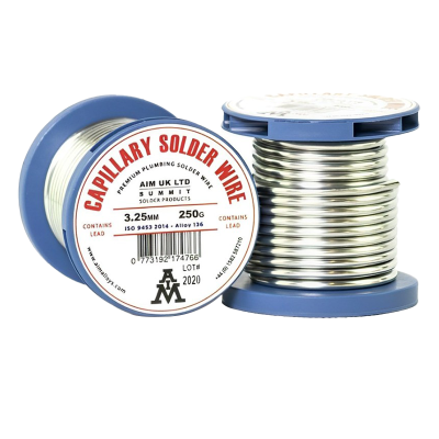 Capillary Premium Plumbing Lead Solder Wire - 250g Image