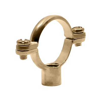 Cast Brass Single Pipe Ring - 108mm