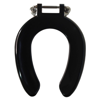 Celmac Crescent Black Child Junior JR Toilet School Seat