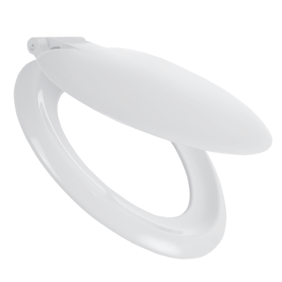 Celmac Sonata White Toilet Seat & Cover With Plastic Hinges