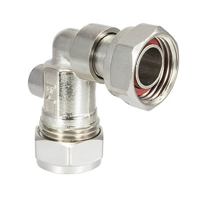 Chrome Angle Service Valve - 15mm x 1:2