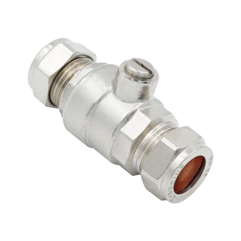 Chrome Full Bore Isolation Valve - 15mm