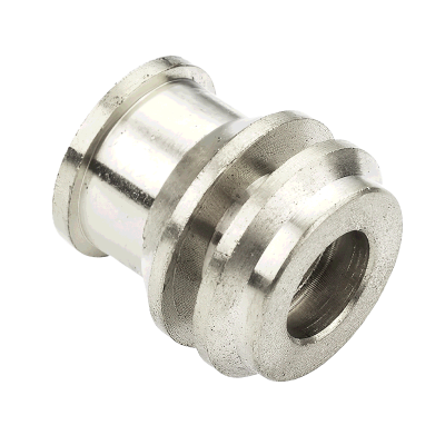 Chrome Plated Brass Single Part Compression Reducer - 22mm x 15mm