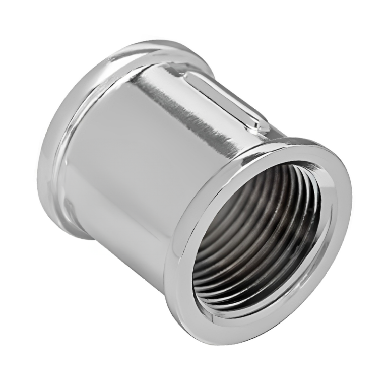 Chrome Plated Brass Threaded Equal Socket - 3:4 BSP