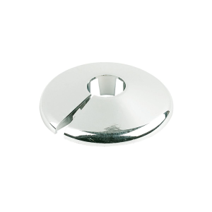 Chrome Plated PVC Pipe Collar - 10mm Side