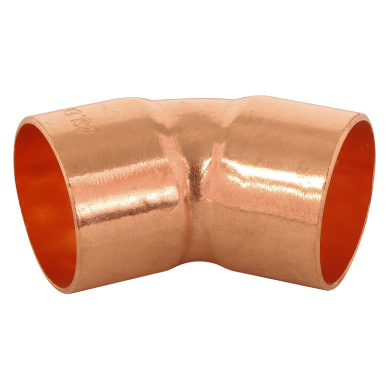 Copper End Feed 45° Elbow – 54mm