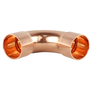 Copper End Feed Long Radius Bends - 15mm Left