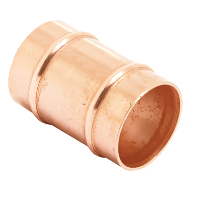 Copper Imperial Solder Ring Coupling - 15mm x 1:2