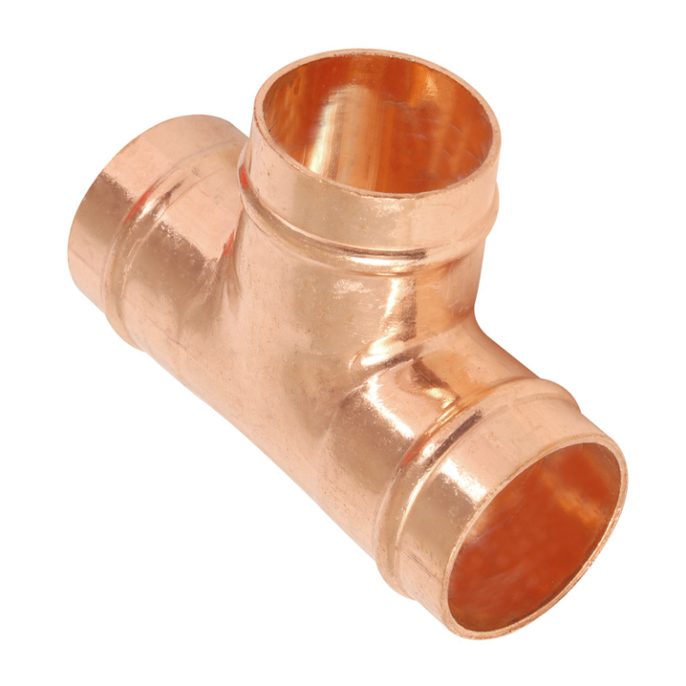 Copper Solder Ring Equal Tee - 12mm