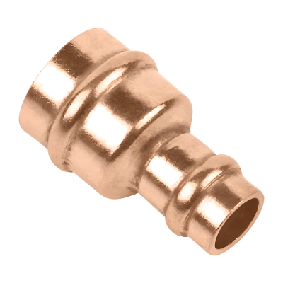 Copper Solder Ring Reducing Coupling - 10mm x 8mm