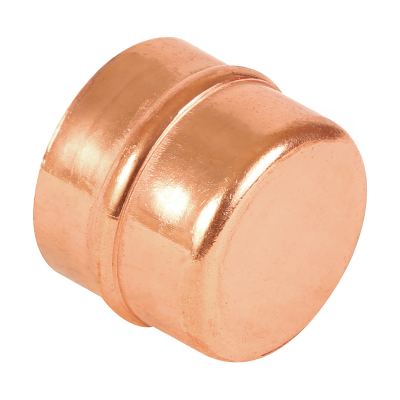 Copper Solder Ring Stop End - 10mm