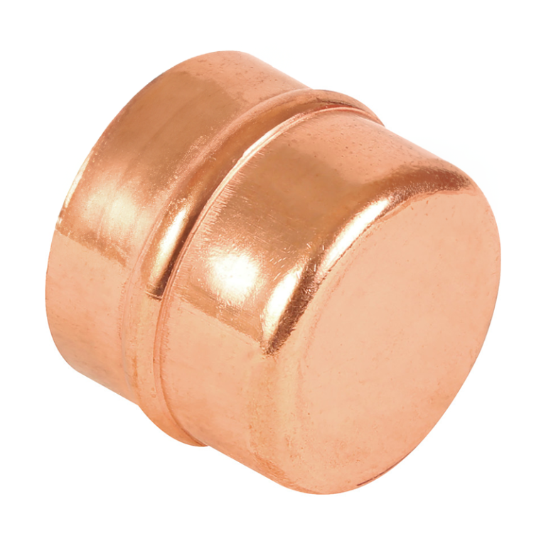 Copper Solder Ring Stop End - 12mm