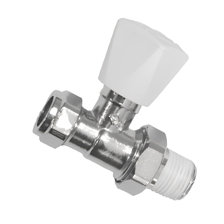 CrestaLux Straight Radiator Valve - 8mm